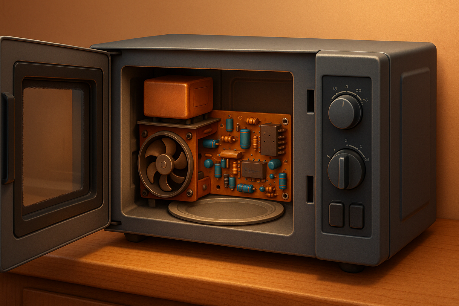 Ремонт микроволновки своими руками