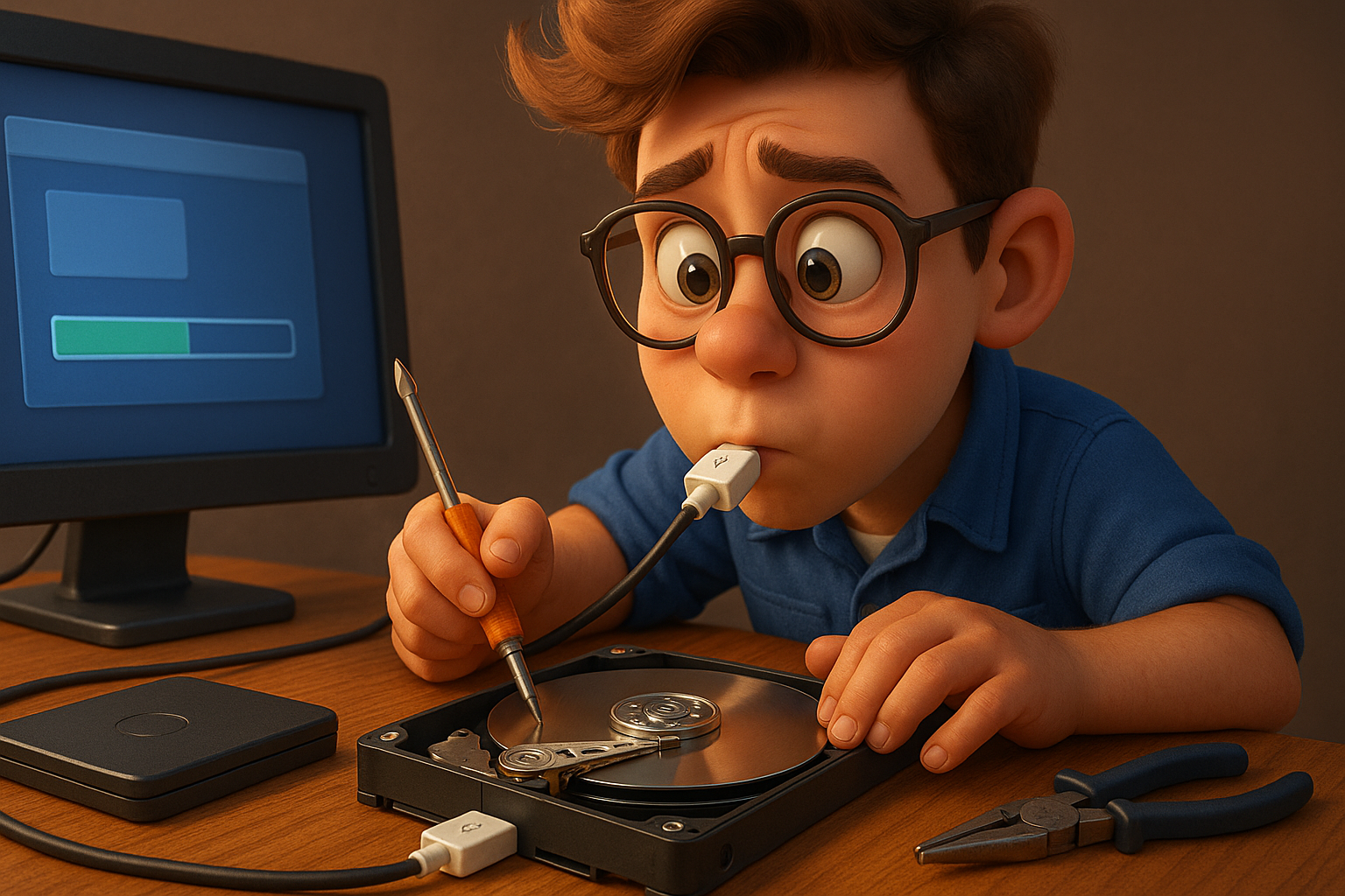 Восстановление данных с жесткого диска