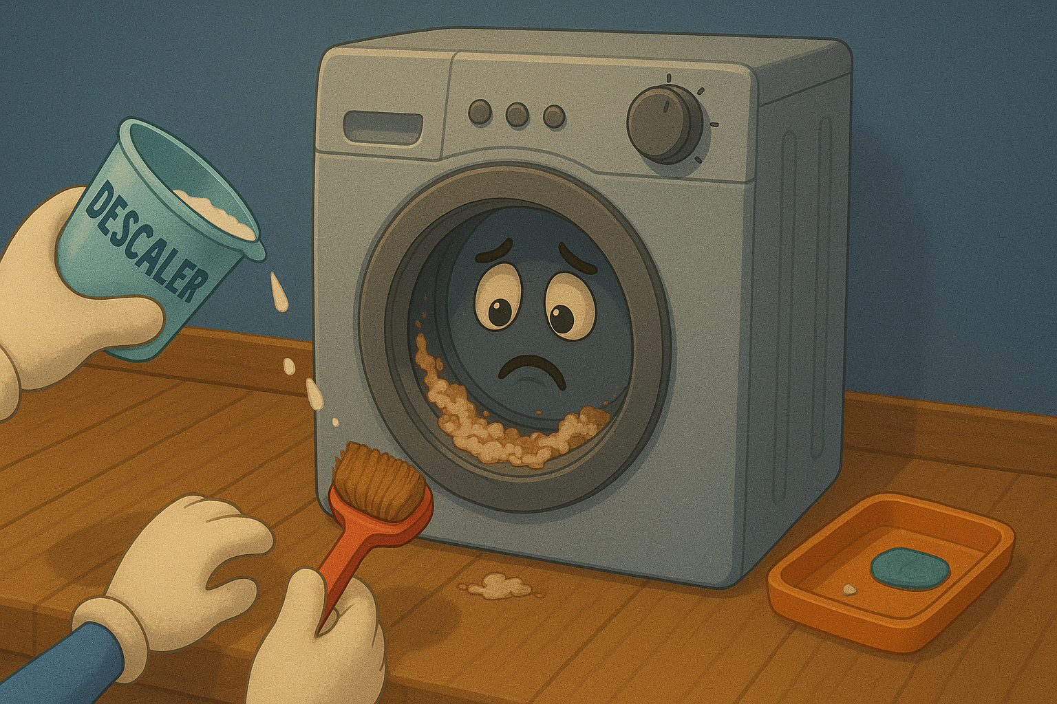 Чистка стиральной машины